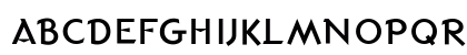 Pacific Regular Uppercase Preview