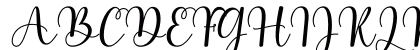 Daisy Regular Uppercase Preview