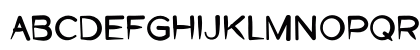 ST Hanekam Ink Uppercase Preview