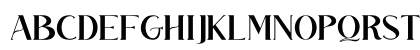 Begaters Regular Uppercase Preview