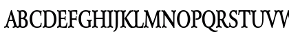 ArrayCondensed Bold Uppercase Preview