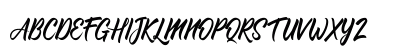 Comebro Unconnected Regular Uppercase Preview