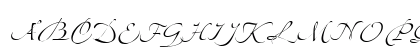 Zeferino One Regular Uppercase Preview