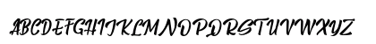 Billy The Gang Italic Uppercase Preview