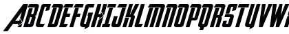 Avengeance Heroic Avenger Italic Uppercase Preview
