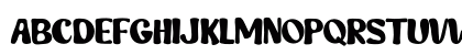 Retro Side Regular Uppercase Preview