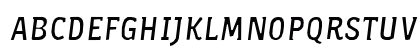 Cornwall Medium Italic Uppercase Preview