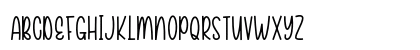 Ganyo Regular Uppercase Preview