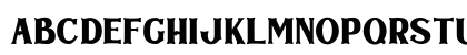Bodbug Regular Uppercase Preview