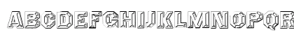 Prismatica Regular Uppercase Preview