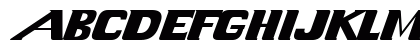 Xenogears Regular Uppercase Preview