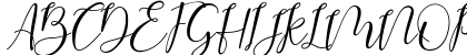 Ellise Regular Uppercase Preview