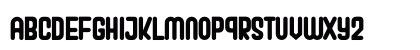 Perky Dream Regular Uppercase Preview