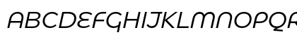 Eastman Alternate Trial Italic Uppercase Preview