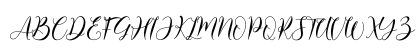 Alyanda Regular Uppercase Preview