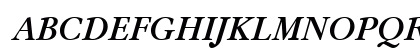 Guatemala BoldItalic Uppercase Preview