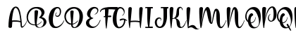 Anilupa Regular Uppercase Preview