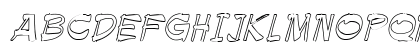 Paintbrush 1 Regular Uppercase Preview