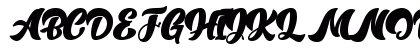 Anthem of Narasi Regular Uppercase Preview