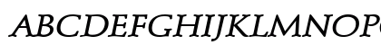 SchroederWide BoldItalic Uppercase Preview