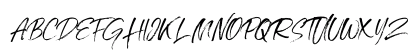 Grumpys Regular Uppercase Preview
