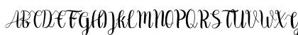 Yellow ganana Regular Uppercase Preview