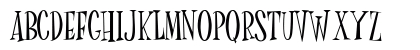 Dr Phibes Regular Uppercase Preview