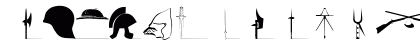 Weapons Regular Uppercase Preview