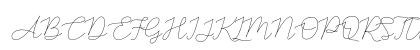 Adelya Free Regular Uppercase Preview