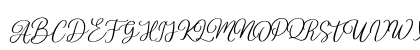 Antens Script Regular Uppercase Preview