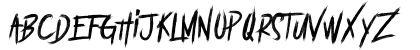BRUTALItY YOURS  DEMO Regular Uppercase Preview