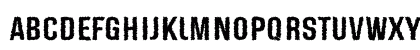 Genghis Khan Med Distorted Regular Uppercase Preview