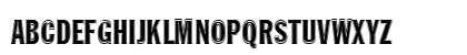 FranklinGotTExtConIn1 Regular Uppercase Preview