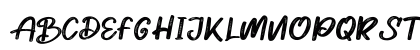 Dekker clark Regular Uppercase Preview