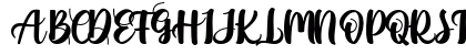 bluesfather Regular Uppercase Preview