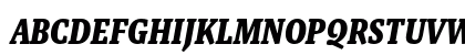 Malaga Narrow OT Bold Italic Preview