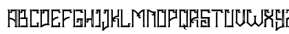 Gyldan Regular Uppercase Preview