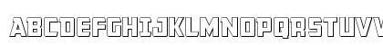 Buchanan Outline Outline Uppercase Preview