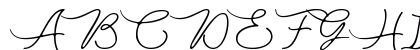 Brattica Regular Uppercase Preview
