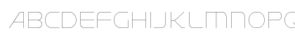 LT Aspirer Neue Thin Hairline Regular Uppercase Preview