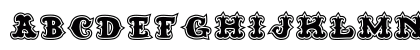 Cordel Circo Mambembe Outline Bold Uppercase Preview