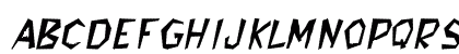 King Caps Regular Uppercase Preview