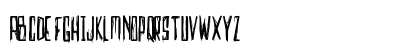 Creepy Narrows Regular Uppercase Preview