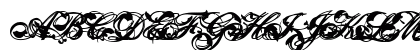 Eutemia III Bold Italic Uppercase Preview