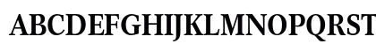 Concorde BE Medium Condensed Uppercase Preview