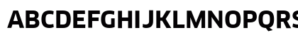 ClanPro Bold Uppercase Preview