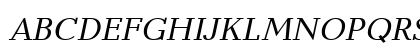 BalticaCTT Italic Preview