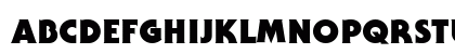 SerifGothicHvyITC Black Uppercase Preview