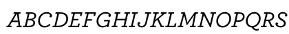 ArcherPro Medium Italic Uppercase Preview