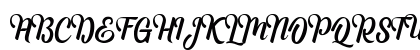 Andhyta Regular Uppercase Preview